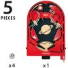 imageBRIO 34017 Pinball Game  Classic Vintage Arcade Style  Engaging Brain Game for Kids and Adults  Ideal Gift for Ages 6 and Up RedPinball Game