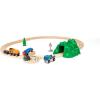imageBRIO Starter LiftampampLoad Set Wooden Toy Train Durable  Child Safe  Encourages Creativity  Compatible with All Wooden Railway Sets  Includes Engine Lorry Wagon Track and More