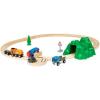imageBRIO Starter LiftampampLoad Set Wooden Toy Train Durable  Child Safe  Encourages Creativity  Compatible with All Wooden Railway Sets  Includes Engine Lorry Wagon Track and More