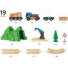imageBRIO Starter LiftampampLoad Set Wooden Toy Train Durable  Child Safe  Encourages Creativity  Compatible with All Wooden Railway Sets  Includes Engine Lorry Wagon Track and More