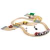 imageBRIO World  33209 Rail ampamp Road Travel Set  33 Piece Train Toy with Accessories and Wooden Tracks for Kids Ages 3 and Up