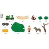 imageBRIO World  33720 Safari Railway Set  Imaginitive Wooden Toy Train Set for Toddlers  Creative Play  Expansion Compatible Safety Tested  Ideal for Kids Age 3 and Up