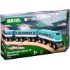imageBRIO World  36086 Trains of The World Shinkansen Hayabusa Train  Wooden Toy Train for Kids Aged 3 Years Up
