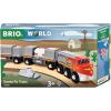 imageBRIO World  36089 Trains of The World Santa Fe Train  Wooden Toy Train for Kids Aged 3 Years Up