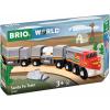 imageBRIO World  36089 Trains of The World Santa Fe Train  Wooden Toy Train for Kids Aged 3 Years Up