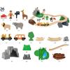 imageBRIO World 33960  Safari Adventure Set  26 Piece FSCCertified Wooden Toy Train Set for Kids Ages 3 and Up  Imaginative Play  Educational  Compatible Railway SystemsBRIO World 33960  Safari Adventure Set  26 Piece FSCCertified Wooden Toy Train Set for Kids Ages 3 and Up  Imaginative Play  Educational  Compatible Railway Systems