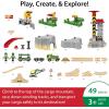 imageBRIO World Cargo Mountain Set  49Piece FSCCertified Wood Train Set ampamp Accessories  Compatible with All BRIO Railway Sets  Includes Crane Helicopter Caves ampamp More  Fun Play for Kids Ages 3 ampamp UpBRIO World 36010 Cargo Mountain Set  49 Piece Wooden Train Set Toy for Kids Age 3  Up  Dynamic Play Experience  FSCCertified Materials  Great Addition to Existing Train Sets