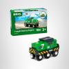 imageBRIO World Freight Battery Engine  BatteryOperated Toy Train for Wooden Tracks  Powerful Motorized Train Engine Pulls The Longest Sets  Works with All Railway Sets  Ages 3 ampamp UpEngine