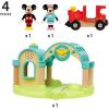 imageBrio 32270 Disney Mickey and Friends Mickey Mouse Record ampamp Play Station  Wooden Toy Train Set for Kids Age 3 and Up