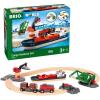 imageBRIO World  33061 Cargo Harbor Set  16Piece Train Set with Accessories Wooden Tracks  Ideal Gift for Kids Aged 3  Certified Sustainable MaterialsBRIO World  33061 Cargo Harbor Set  16Piece Train Set with Accessories Wooden Tracks  Ideal Gift for Kids Aged 3  Certified Sustainable Materials