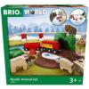 imageBRIO World 33988 Nordic Animal Set  Premium Wooden Toy Train Set for Kids  Interactive Fun  Compatible with Other BRIO Sets  FSC Certified Sustainable Toy