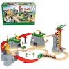 imageBRIO World Cargo Mountain Set  49Piece FSCCertified Wood Train Set ampamp Accessories  Compatible with All BRIO Railway Sets  Includes Crane Helicopter Caves ampamp More  Fun Play for Kids Ages 3 ampamp UpBRIO World 36010 Cargo Mountain Set  49 Piece Wooden Train Set Toy for Kids Age 3  Up  Dynamic Play Experience  FSCCertified Materials  Great Addition to Existing Train Sets