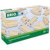 imageBRIO World Expansion Pack Intermediate  Works with All BRIO Train Sets  FSCcertified 16Piece Wooden Train Tracks with Switches  Grow Existing Systems and Create Railway Empires  Kids Ages 3 ampamp UpTrain Tracks