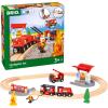 imageBRIO World Rescue Firefighter Set  18Piece FSCCertified Wood Train Set ampamp Accessories  Fire Train Engine with Lights and Sound Wooden Tracks ampamp More  Works with All Wooden Train Sets  Ages 3 ampamp UpBRIO 33815 Rescue Firefighter Set  18 Piece Train Toy Set with Fire Truck and Accessories  Kidfriendly Wooden Tracks  Ideal for Toddlers Aged 3 and Up