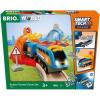 imageBrio 33974 WorldSmart Tech SoundAction Tunnel Circle Set  Interactive Toy Train Set  Enhances Motor Skills  FSC Certified Wood  Compatible with All BRIO Tracks and Vehicles