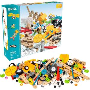 imageBRIO Builder  34606 Builder Creative Set  271piece Educational Construction Toy for Kids Aged 3 Years Up