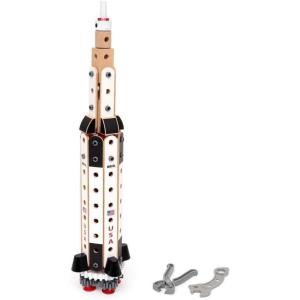 imageBRIO Builder  34607 Apollo Saturn V  91Piece Educational Construction Toy for Kids Aged 3 Years Up