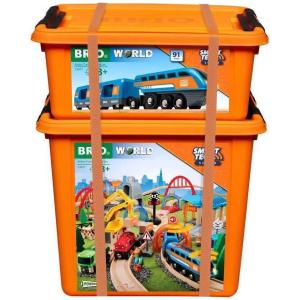 imageBRIO Smart Tech Sound Action Tunnel Deluxe Set  Interactive Wooden Train Toy  ChildFriendly Design  Magnetic Couplings  FSCCertified Wood  Ideal for Toddlers ampamp Kids