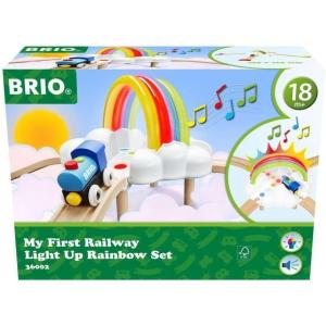 imageBrio My First Railway Light Up Rainbow Set  Interactive Learning Toy  FSCCertified Materials  ChildFriendly Design  Safety Tested  AgeAppropriate Play