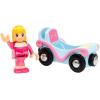 imageBRIO  33314 Disney Princess Sleeping Beauty ampamp Wagon  2 Piece Toy Train for Kids Ages 3 and Up