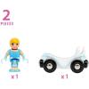 imageBRIO  33322 Disney Princess Cinderella ampamp Wagon  2 Piece Toy Train for Kids Ages 3 and Up