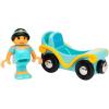 imageBRIO  33359 Disney Princess Jasmine ampamp Wagon  2 Piece Toy Train for Kids Ages 3 and Up Multicolor
