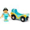 imageBRIO  33359 Disney Princess Jasmine ampamp Wagon  2 Piece Toy Train for Kids Ages 3 and Up Multicolor