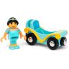 imageBRIO  33359 Disney Princess Jasmine ampamp Wagon  2 Piece Toy Train for Kids Ages 3 and Up Multicolor