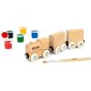 imageBRIO  36006 Paint Train  Wooden DIY Customisable Toy Train for Kids Aged 5 Years Up