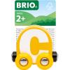 imageBRIO  Letter Train C  Wooden Train Set Accessory Toy for Kids Age 2 Years Up
