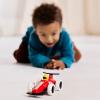 imageBRIO 30308  Large Pull Back Race Car  Durable Wooden Toy Car  Enhances Motor Skills  Encourages Crawling and Walking  EcoFriendly and FSC Certified Materials  Suitable for Kids 18 Months