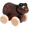 imageBRIO 30338 Push Along Bear  The Perfect Playmate for Your Toddler White