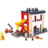 imageBRIO 33833 World Central Fire Station  Interactive Toy Set with Fire Truck and Accessories  Light and Sound Features  Compatibility with All BRIO Railway Toys  Safety Tested  for Kids Ages 3