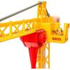 imageBRIO 33835 Construction Crane with Lights  Premium Wooden Toy Train Set  Ideal for Kids Age 3 and Up  Built with Sustainable Materials  YellowClassic