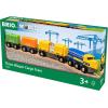 imageBRIO 33982 ThreeWagon Cargo Train  KidFriendly Wooden Toy Train  Engaging Play Experience  Compatible with All Railway Tracks  Ideal for Kids Age 3 ampamp Up  FSCCertified Materials