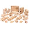 imageBRIO 36030 World Deluxe Track Pack  70 Piece Wooden Train Set for Children 3 Years and Up  FSCCertified Beech Wood  Compatible with All BRIO Railway Sets ampamp Accessories  Ideal for Creative PlayModern