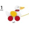 imageBRIO Infant ampamp Toddler 30323  Pull Along Duck Wood Baby Toy  Flapping Wings  Engaging Motor Skill Development  Certified Sustainable Wood Materials  Ideal for Kids Ages 1 and Up