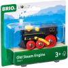 imageBRIO Old Steam Engine  Authentic Piston Action Toy  Ideal for Imaginative Play  Fully Compatible Wooden Railway Sets  Perfect for Ages 3