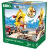 imageBRIO World  33280 Freight Goods Station  Versatile Toy Train Set for Kids  Interactive Play  Sustainable Wood Construction  Ideal for Toddlers Aged 3 and UpSingle