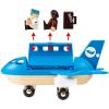 imageBRIO World  33306 Airplane  Stimulating Wooden Toy Plane Set  Enhances Creativity and Logical Thinking  Compatible with BRIO Railway Toys  for Kids Aged 3