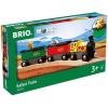 imageBRIO World  33722 Safari Train  Interactive Toy Train Set for Kids Age 3 and Up  Environmentally Conscious  Engine and Animal Wagons IncludedSafari Train