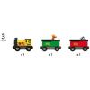 imageBRIO World  33722 Safari Train  Interactive Toy Train Set for Kids Age 3 and Up  Environmentally Conscious  Engine and Animal Wagons IncludedSafari Train