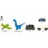 imageBRIO World  36096 Dinosaur Battery Train  Toy Train for Kids Aged 3 Years Up