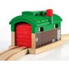 imageBRIO World 33574  Train Garage  1 Piece Wooden Toy Train Accessory for Kids Age 3 and Up