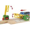 imageBRIO World 33750  Magnetic Action Crossing  Interactive Wooden Toy Train Accessory  Enhances HandEye Coordination  Compatible with All BRIO Train Sets  Ideal for Kids Ages 3 and UpSingle