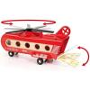 imageBRIO World 33886  Cargo Helicopter  Premium Wooden Train Toy  Safe and Durable  Compatible with All Sets  Fun for Toddlers and Kids  Includes Figure and Accessories