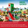 imageBRIO World Battery Operated Action Train  Motorized for Wooden Tracks  Kids Electric Set  Includes Moving Coal Wagon ampamp Rotating Cement Mixer  Compatible with All Railway Sets  Kids Ages 3 ampamp UpTrain