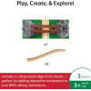 imageBRIO World Collapsing Bridge for Wooden Train Set  3Piece Accessory  FSCCertified  Compatible with BRIO Railway and Train Track Sets  Encourages Fun Creativity  Kids Ages 3 ampamp UpCollapsing Bridge