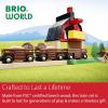 imageBRIO World Farm Train Set  5Piece FSCCertified Accessories  Works with All Wooden Railway Sets  Includes Engine Horse Cow ampamp Livestock Cars  Fun Play for Kids Ages 3 ampamp UpBRIO World 33404  Farm Train  5Piece Wooden Toy Train Set for Kids  Ideal for Ages 3  Up  Certified Sustainable Materials