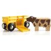 imageBRIO World Farm Train Set  5Piece FSCCertified Accessories  Works with All Wooden Railway Sets  Includes Engine Horse Cow ampamp Livestock Cars  Fun Play for Kids Ages 3 ampamp UpBRIO World 33404  Farm Train  5Piece Wooden Toy Train Set for Kids  Ideal for Ages 3  Up  Certified Sustainable Materials
